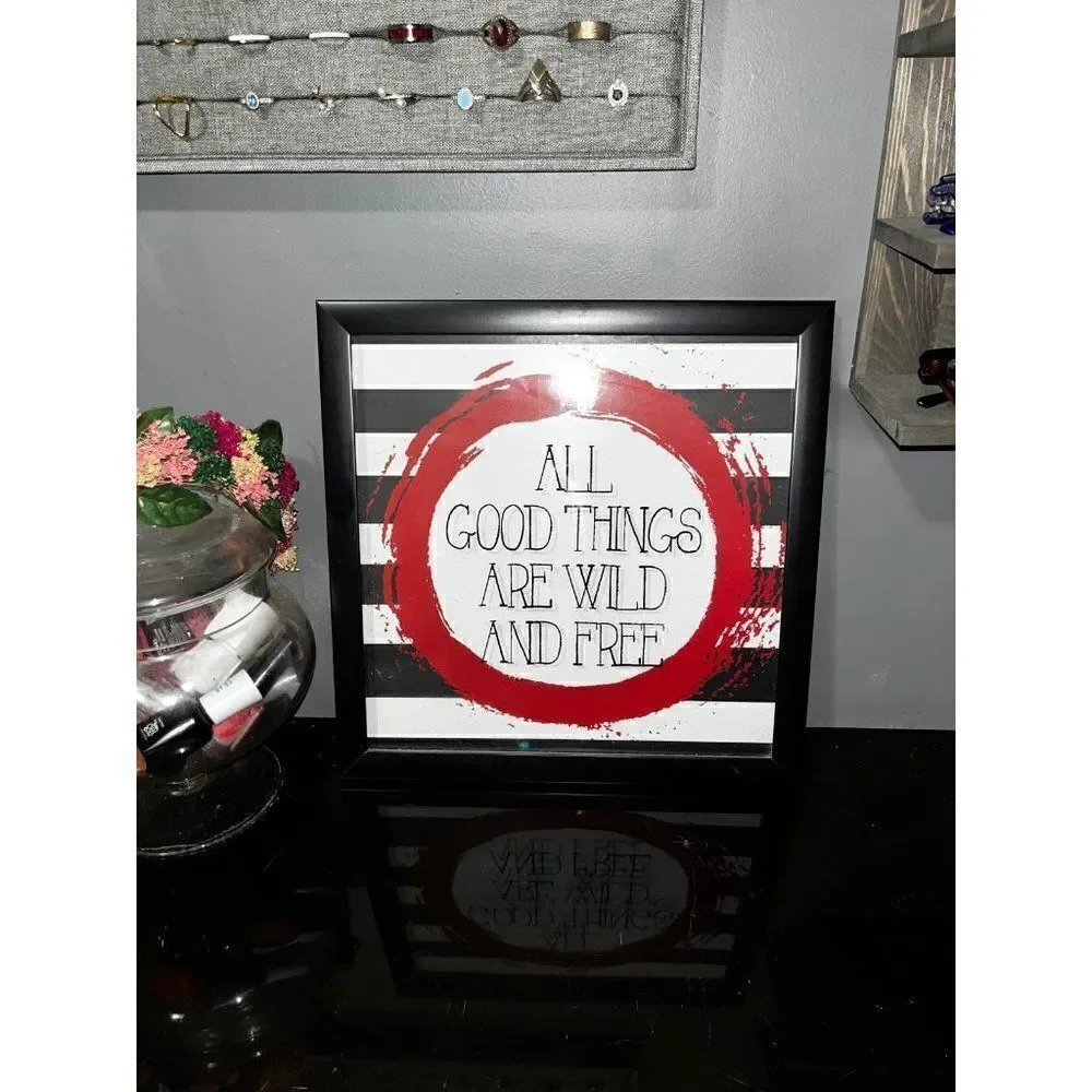 All Things Wild Free Framed Picture